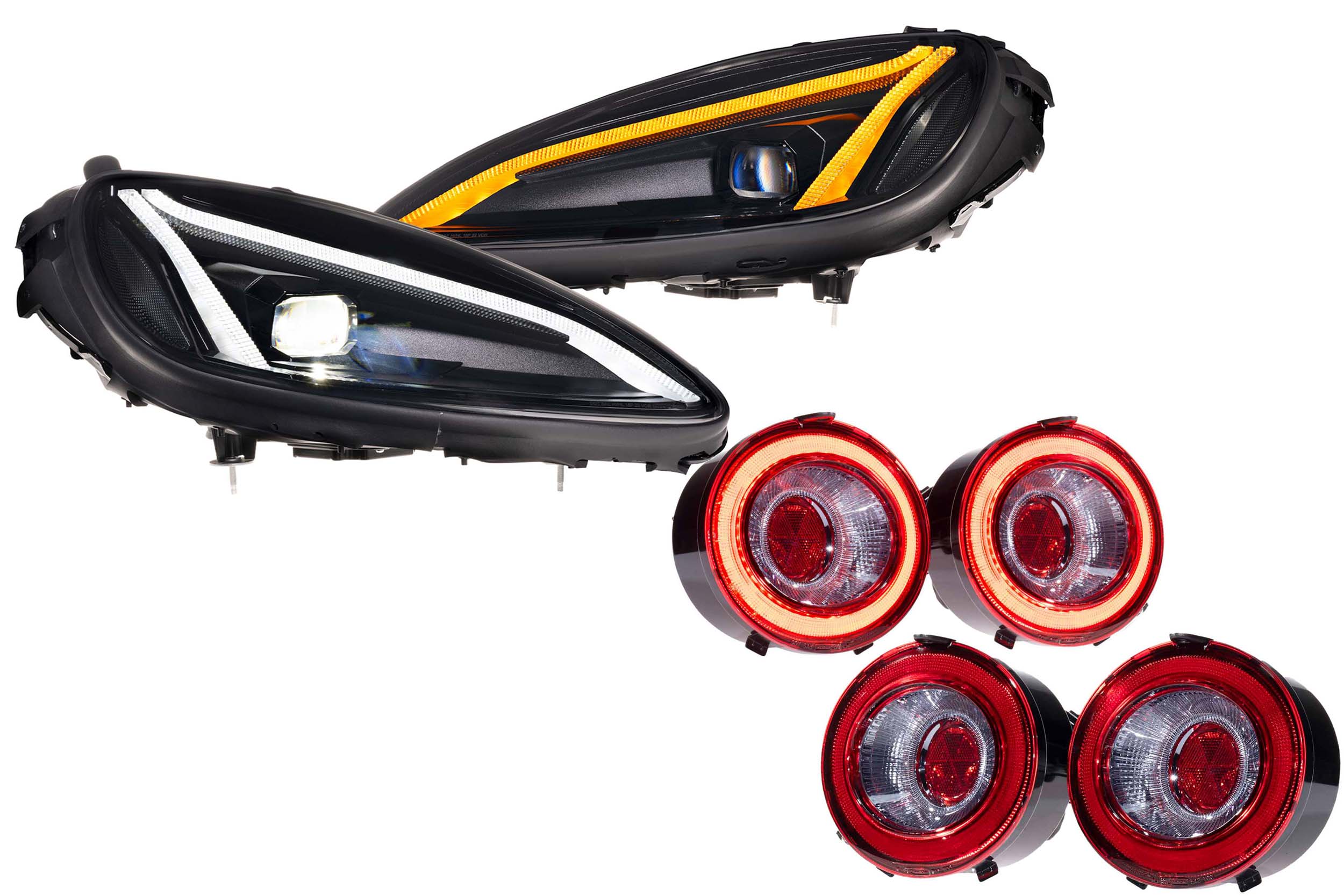 Chevrolet Corvette C6 (05-13) Headlight & Tail Light Combo